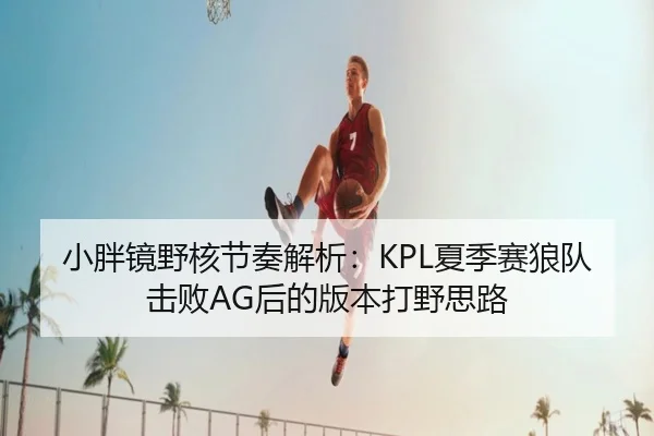 小胖镜野核节奏解析：KPL夏季赛狼队击败AG后的版本打野思路